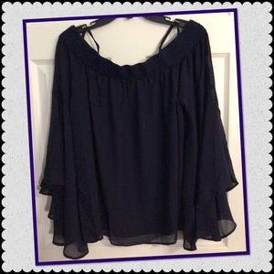 Women’s Fashion Top Print Off The Shoulder.